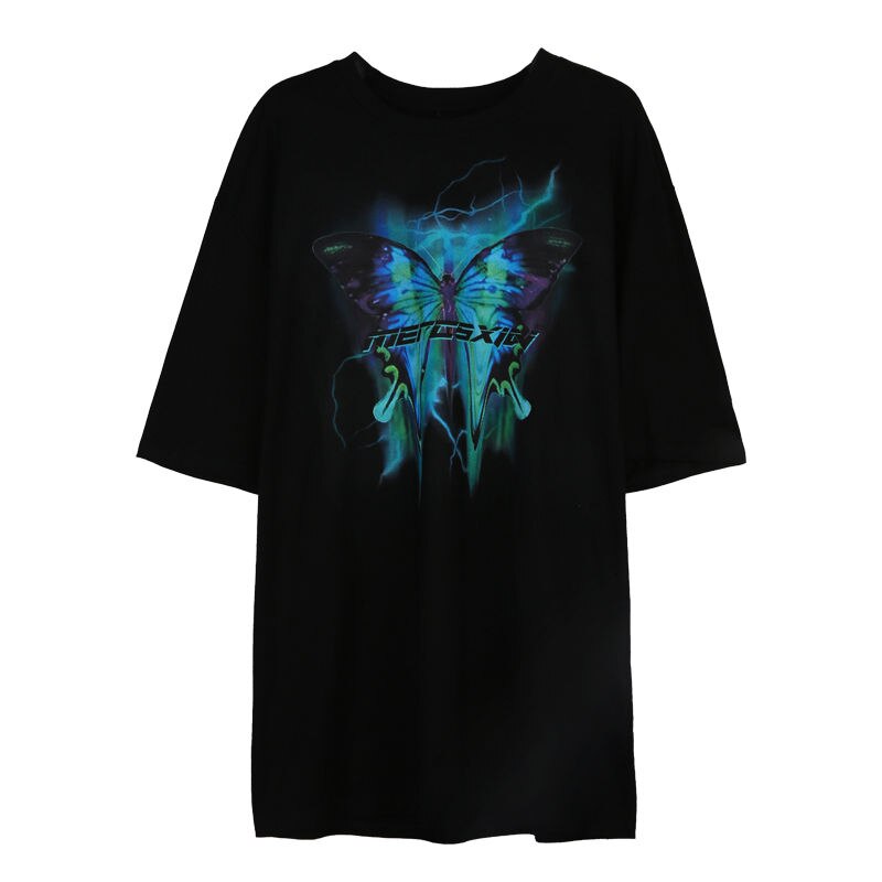 Style Harajuku Butterfly print T Shirt