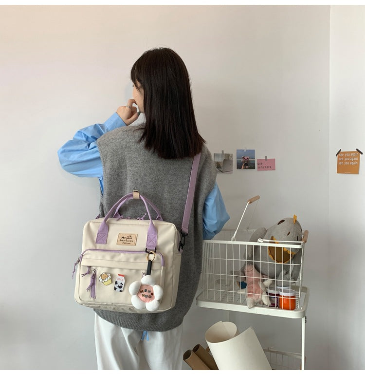 Backpack Female One Shoulder Backpack Student