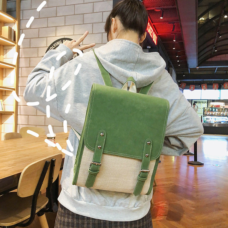Korean Style High School All-match Student Backpack