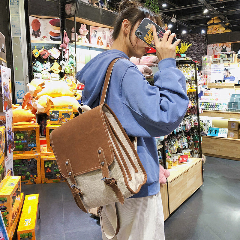 Korean Style High School All-match Student Backpack