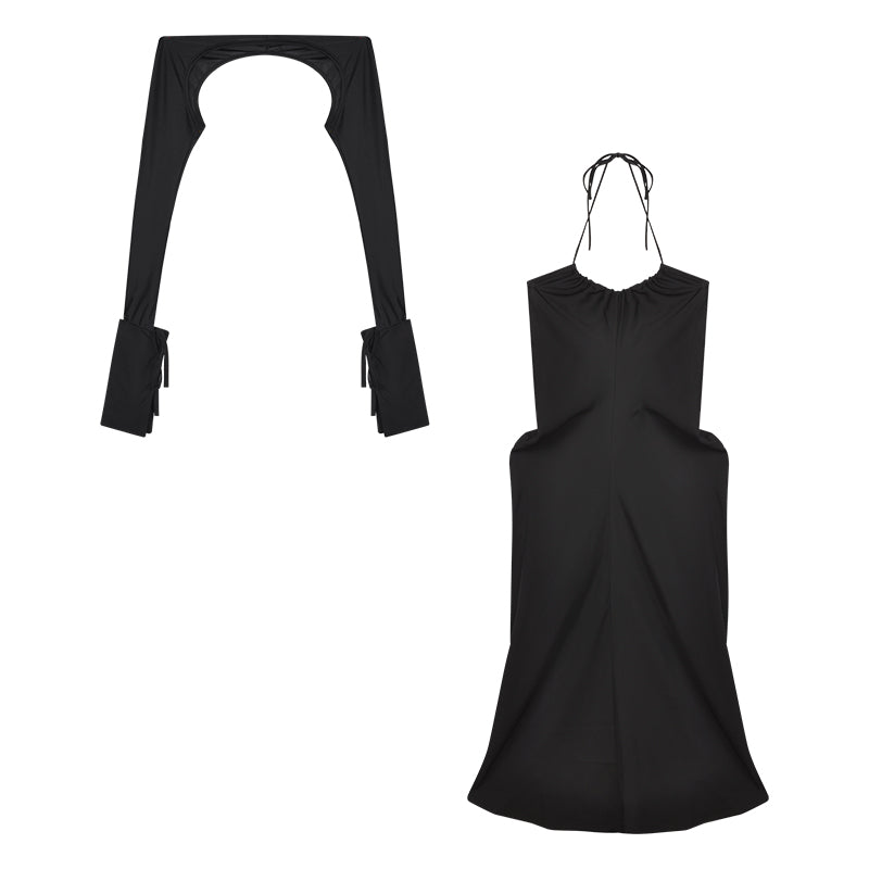 French Temperament Travel Long Seaside Holiday dress