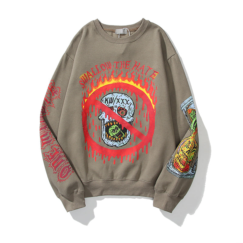 Long-sleeved hoodie
