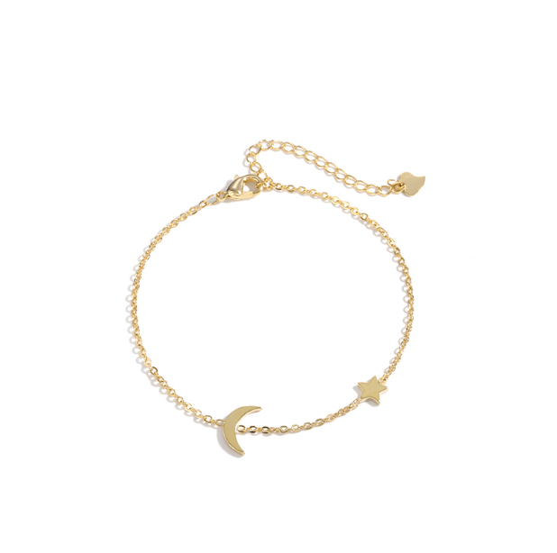 Star moon bracelet
