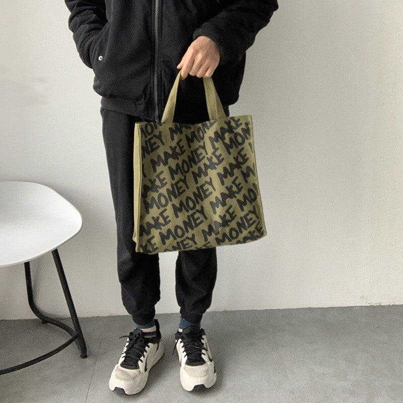 Newpin Tote Portable Canvas Bag Female