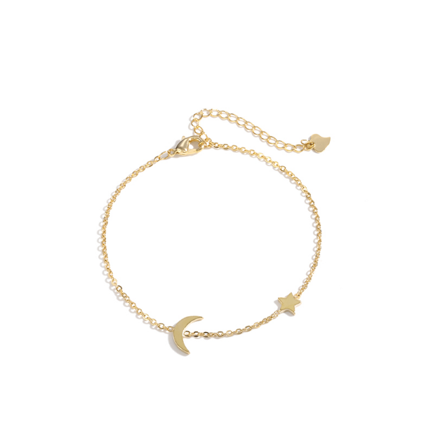 Star moon bracelet