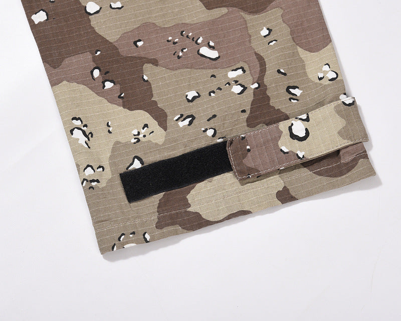 High Street Trendy Brand Desert Camo uflage Loose Men's Trousers pants