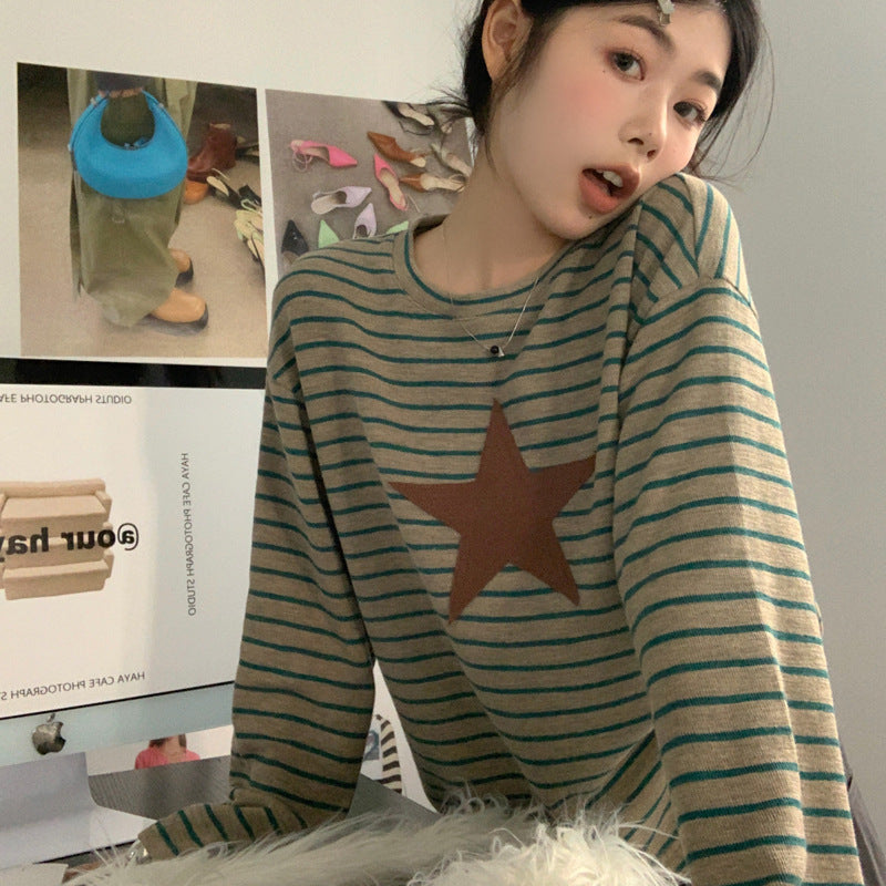 Women's Autumn Vintage Long Sleeve Sweater