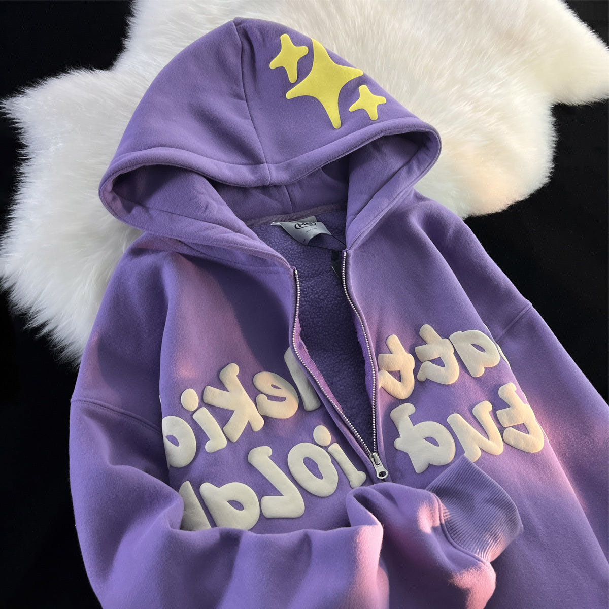 American Vintage Taro Purple Hoodie Girl