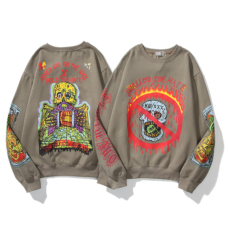 Long-sleeved hoodie