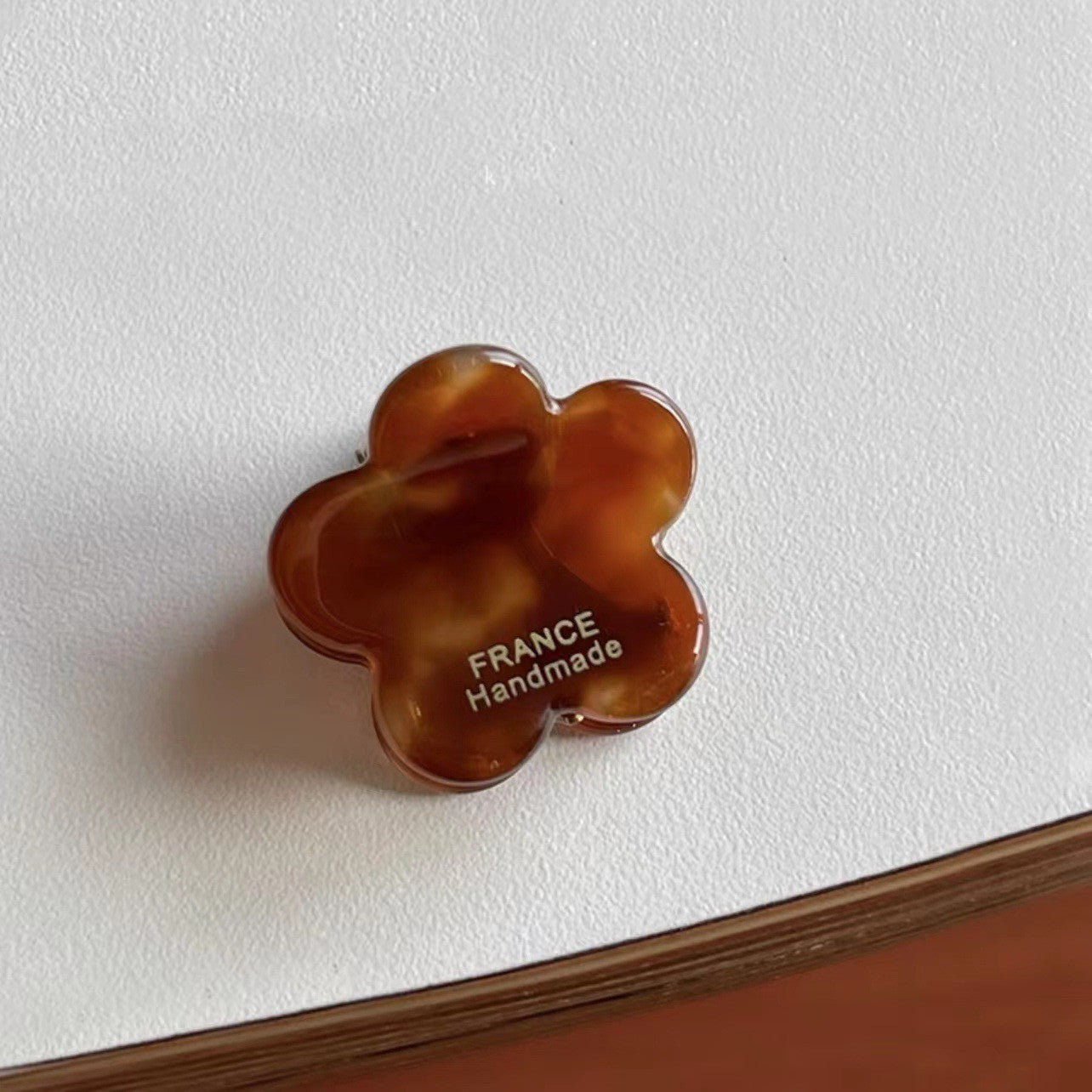 Ink Brown Series Vintage Age Reducing Flower Hair clips