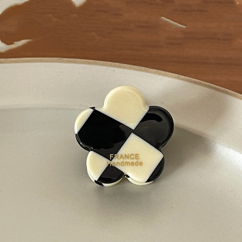 Ink Brown Series Vintage Age Reducing Flower Hair clips