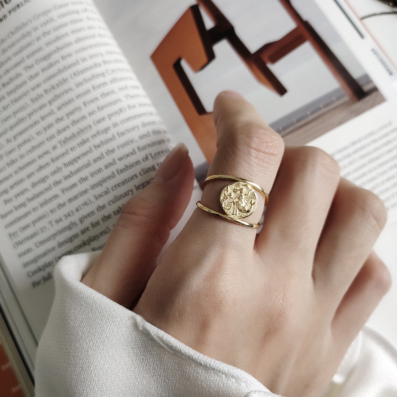 Golden Mermaid Ring