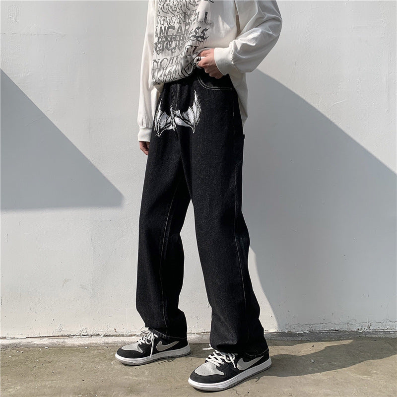 Vintage Hip-hop Jeans pants