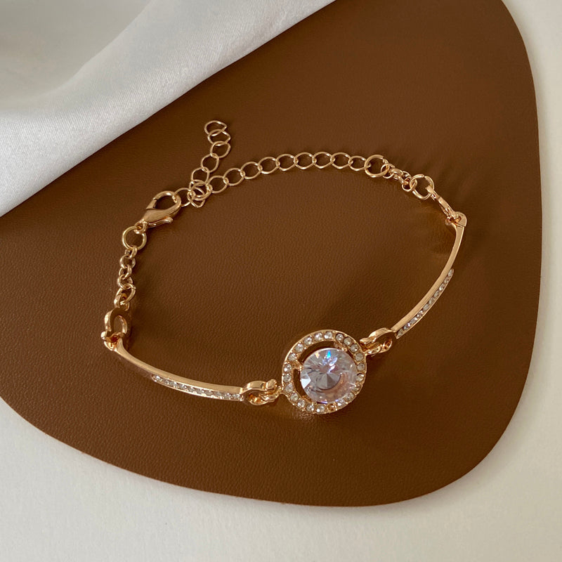 Niche Design Bracelet European And American Crystal Bracelet