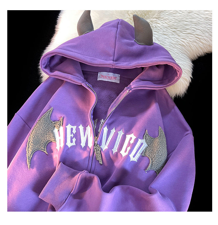 Winter Plush American Vintage Hoodie