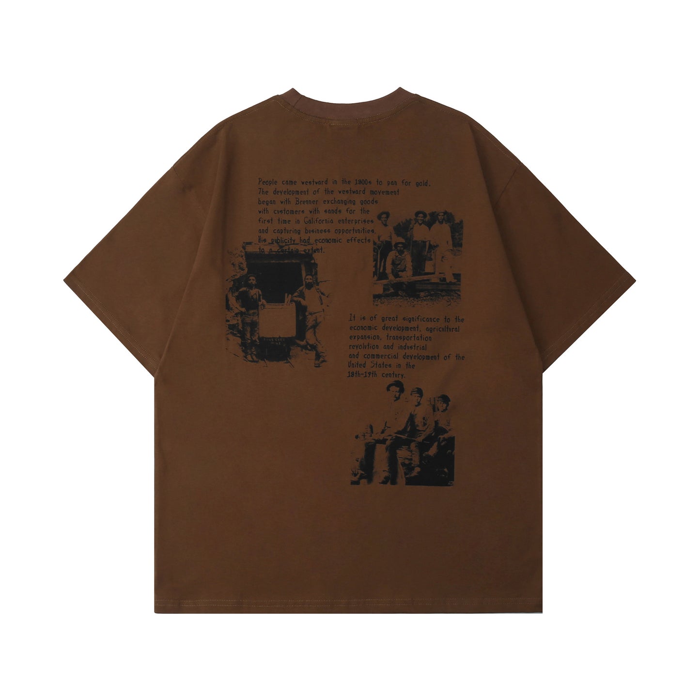 Fashion Personality American t-shirt Trend High Street Men's Clothes