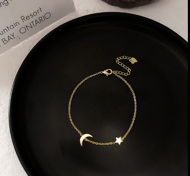 Star moon bracelet