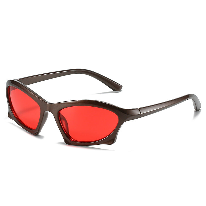 Trendy Street Shot Insta Style Poster Style Sunglasses