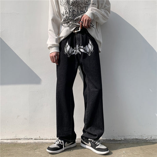 Vintage Hip-hop Jeans pants