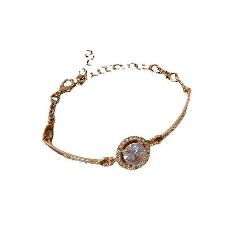 Niche Design Bracelet European And American Crystal Bracelet