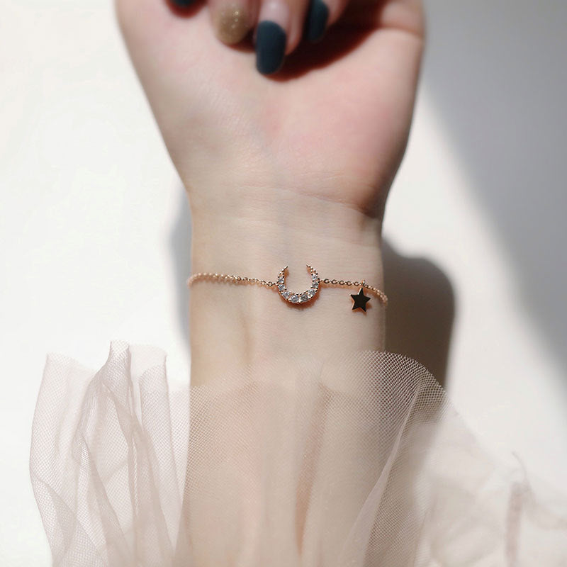 Female Ins Niche Design Light Luxury Cold Wind Personality Net Red Bracelet